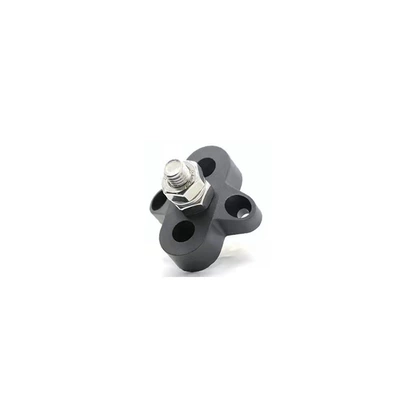 wire terminal single column connection – Power supply, ignition system accessories - m8-single-connection-bolt-black-one