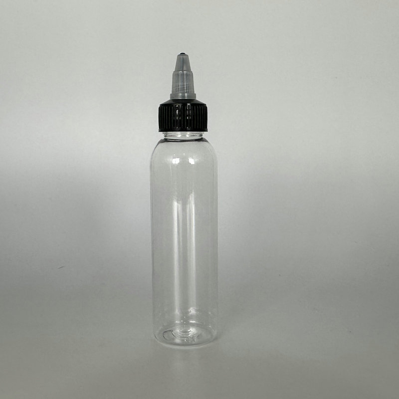 厂家生产120ml啫喱水盖瓶色素瓶4OZ透明胶水瓶透明瓶子定 制