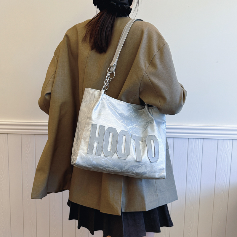 Bolsa de hombro de gran capacidad para mujeres 2024 nueva moda estudiantes clase de viaje bolsa de mano mano mano