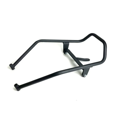 Motorcycle bumper CB190SS bumper WH175-3A front - black-carbon-steel-190ss-bold-rear-armrest