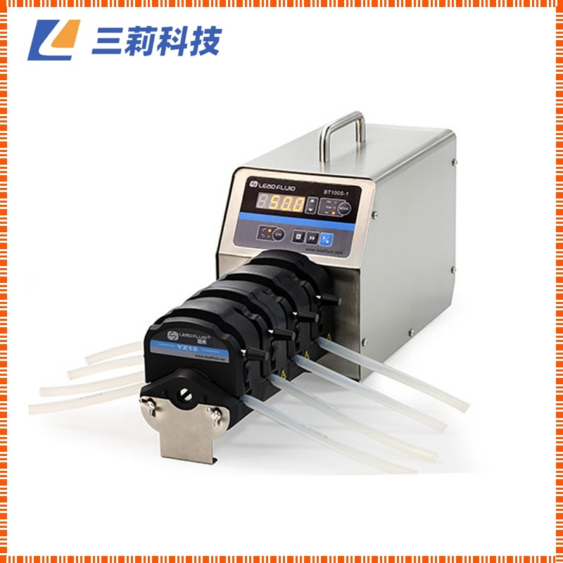 雷弗多通道大扭矩蠕动泵 YZ泵头四通道 BT100S-1调速型蠕动泵
