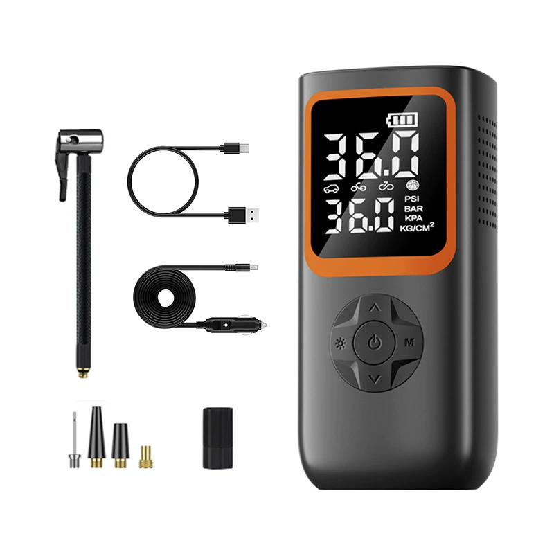 Беспроводной двойной цифровой дисплей электромобиль надувной цилиндр автомобиль портативный воздушный насос автомобильный надувной насос автомобильное зарядное устройство двойного назначения