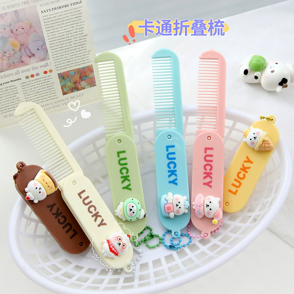Cartoon cute children's brush, small handheld bangs