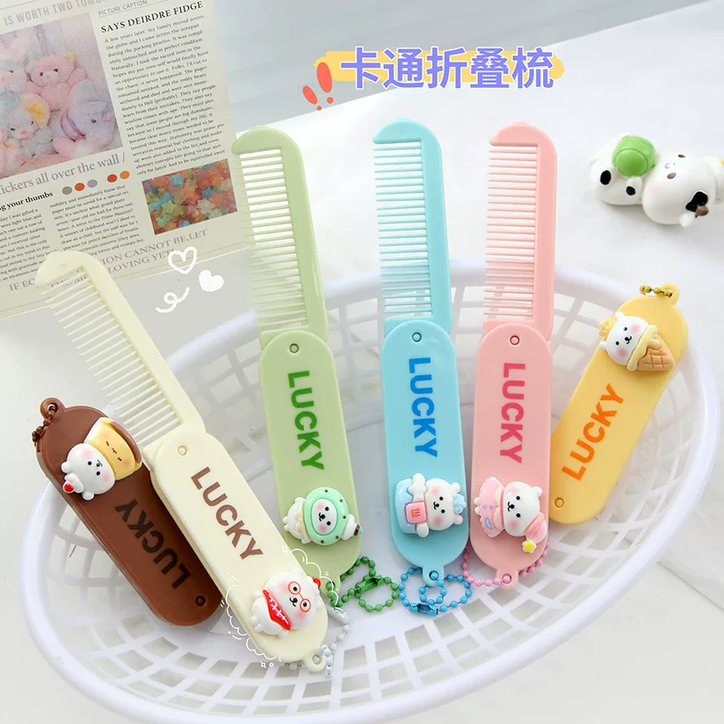 Cartoon cute children's brush, small handheld bangs