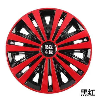 Vios tire caps, wheel hub covers, Hub cover - k7-model-blackred-total-price-for-4-units