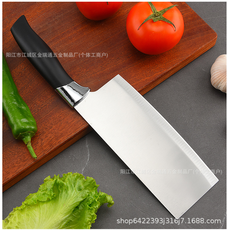 New Foreign Trade Stainless Steel Knife Set Vegetable Knife Peeler Fruit Knife Combination Set with Suction Card Gift Knife Set