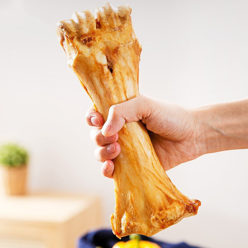 Beef bone dog snacks, big bones, large and small dogs, beef ribs, teething sticks, teeth-cleaning sticks, pet training rewards