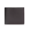 206# brown lychee short wallet