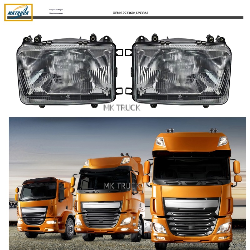 Faros 1293360 1293361 para Duff DAF Camión XF serie de accesorios fábrica