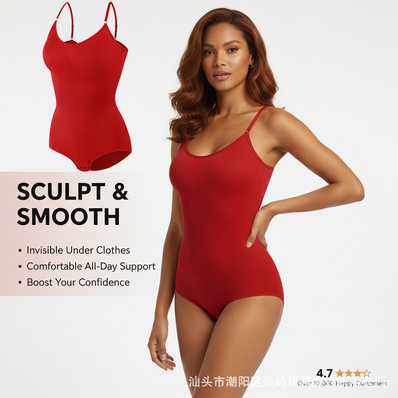 Cross-Border Body Shaping Jumpsuit for Women, Body Shaping Clothing, Tube Top Corset, Shapewear Briefs, Tummy Control and Hip Lift