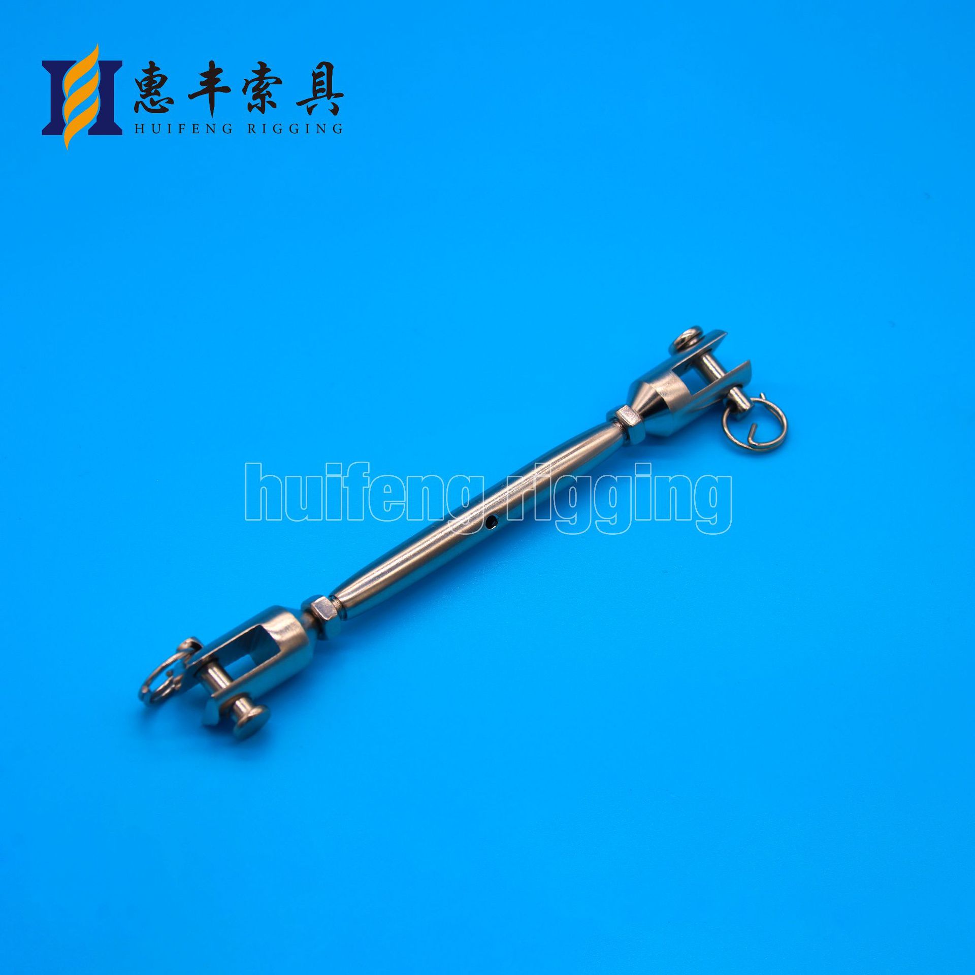 不锈钢开体花篮 花篮收紧器 花篮螺丝拉紧器 钢绳链条索具