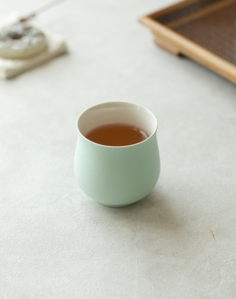 Piccola tazza da caffè in ceramica latte stile macaron_voghion.com