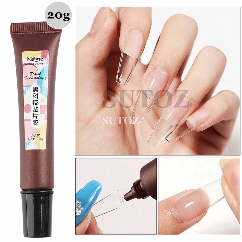 New Black Technology Patch Glue Nail Salon Special Sticky Nail Extension Strong Gel Patch Nail Glue