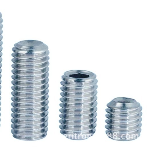 批量供应ANSI/ASMEB18.3 除油英制凹端紧定螺钉 1/4-20 不锈钢304