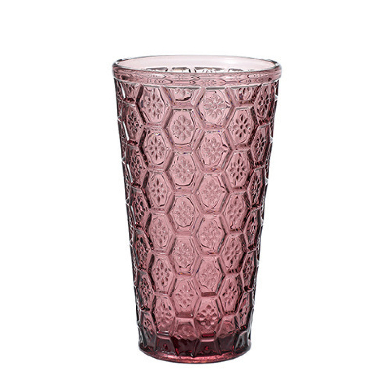 보라색 키가 큰 컵