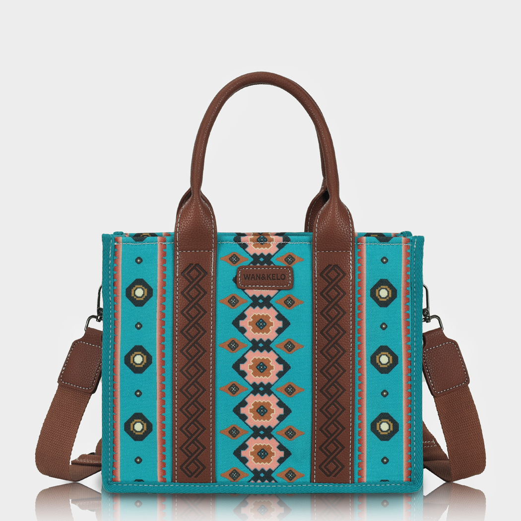 150g Weight Canvas Lining Material Zipper Closure Type Single Shoulder Strap Strap Type Square Bag Bags Type Casual Occasion Canvas Material Color Block Pattern All Seasons Season Unisex Gender Vintage Style, Ethnic Style Style Square Shape Small Size Unisex Small Canvas Color Block Vintage Style Ethnic Style Square Zipper Square Bag 1