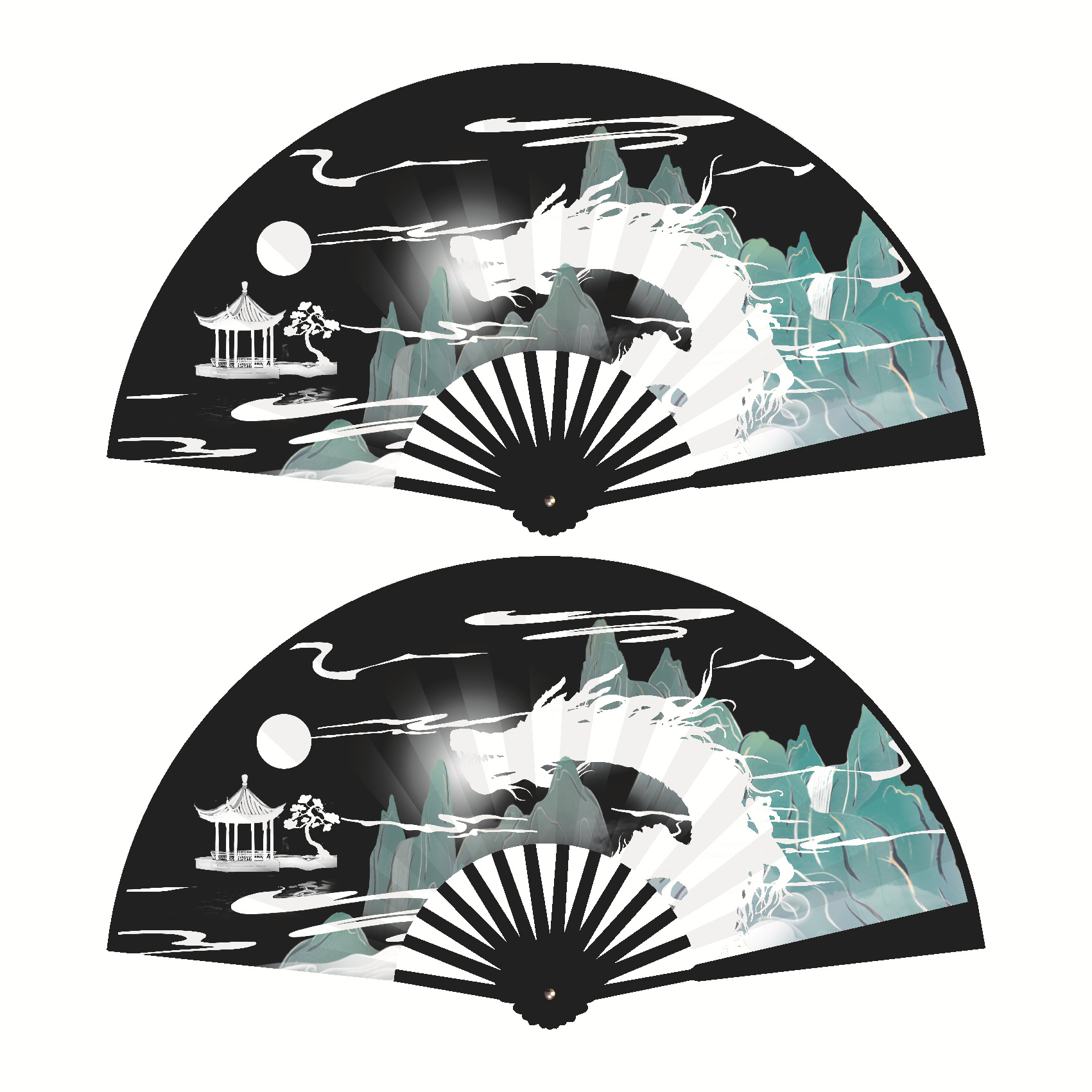 8 인치 양면 같은 (용의 매력)