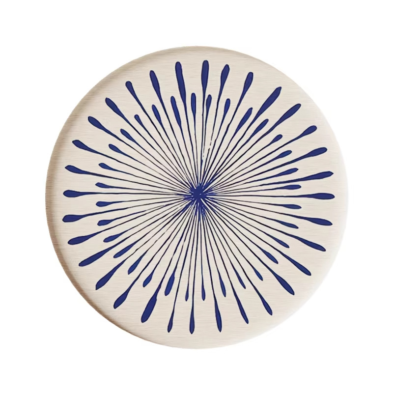 Cocina de barro de diatomeas japonesa almohadilla de taza dura almohadilla de mesa aislante térmico almohadilla de mesa absorción de agua a prueba de calor silencioso viento almohadilla de taza de café seca rápida
