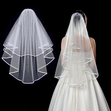 B 88103 Short Veil Bridal Headpiece �����^�� �W���羳