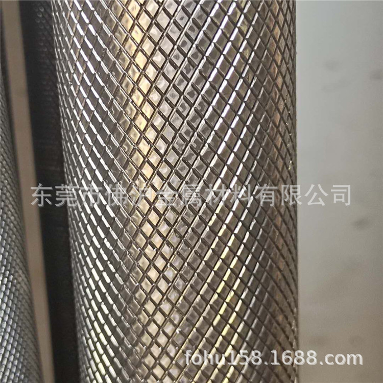 304不锈钢卫生管滚花加工/网纹201不锈钢焊接管/手柄压花钢管32*2