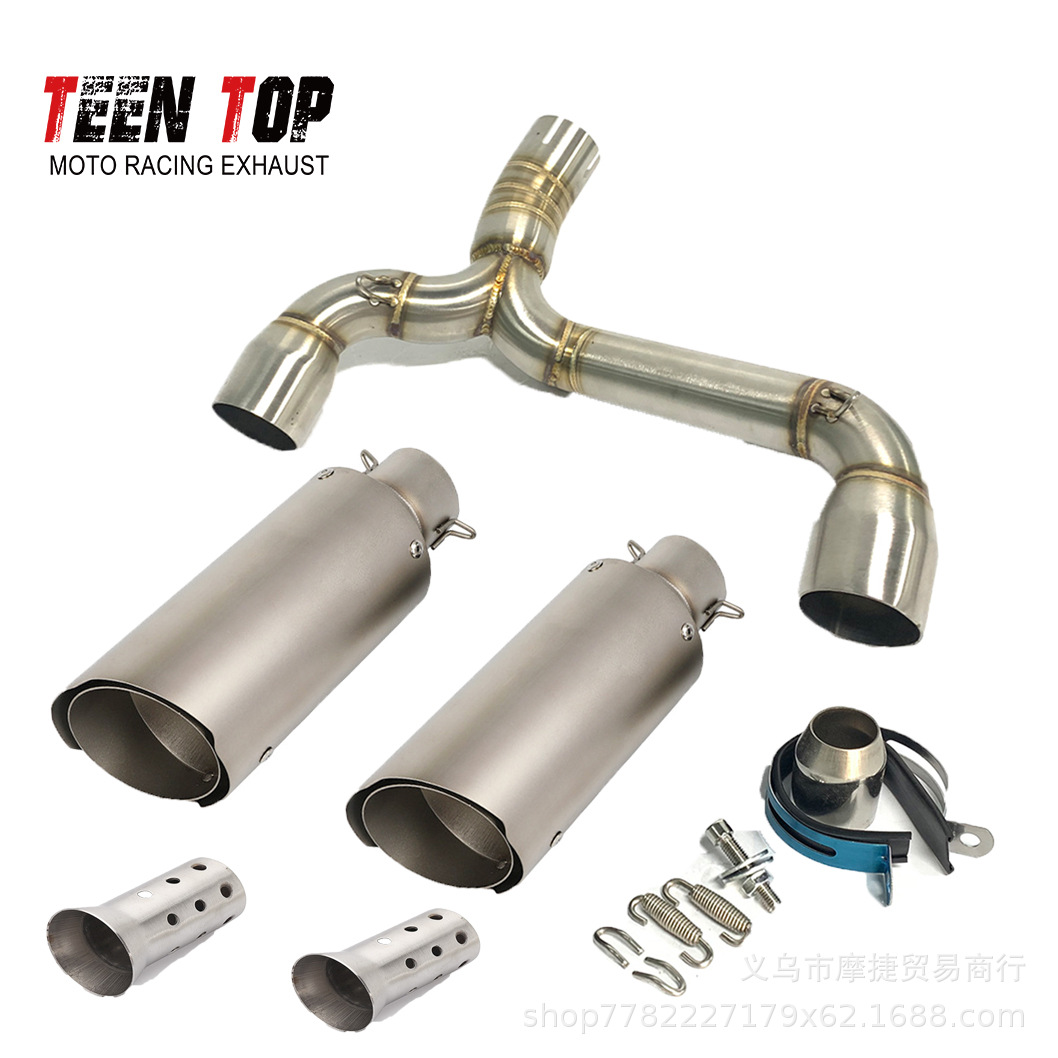 Suitable for Motorcycle Suzuki Cb650R/Ninja400/R1 Modified Exhaust Pipe Sc Scorpion Tail Section Exhaust Pipe