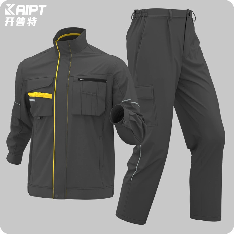 Весенний и осенний комбинезон мужская цветовая сетка печатная LOGO светоотражающая полоска