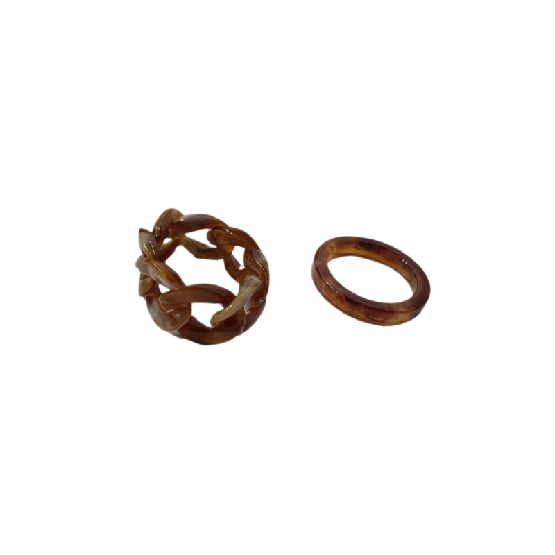 Minimalist Stackable Ring Set With Cubic Zirconia For Women_voghion.com