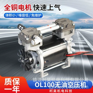 Lihao Elektromexaniki Ol100 Yağsız Hava Kompressoru 130W Pistonlu