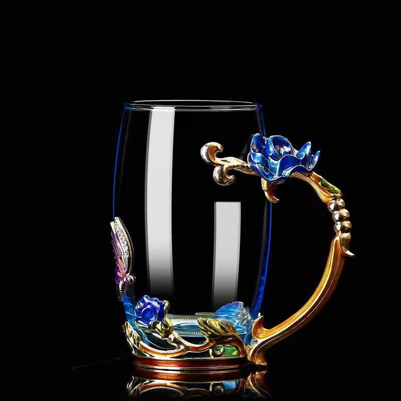 Vaso de vidrio tallado de mujer de estilo europeo, regalo creativo para el hogar, decoración del día de San Valentín, tazas de cubiertos, tazas de agua