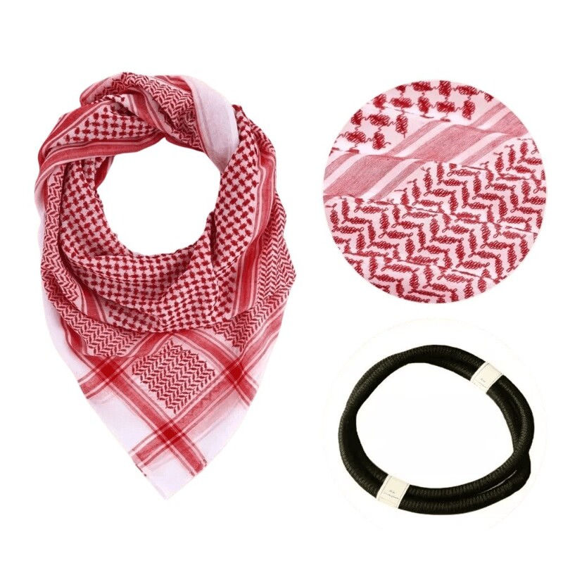 New cross-border jacquard headscarf and headband set, versatile, fashionable, high-end clothing accessory for men, available for wholesale in foreign trade New cross-border jacquard headscarf and headband set, versatile, fashionable, high-end clothing accessory for men, available for wholesale in foreign trade