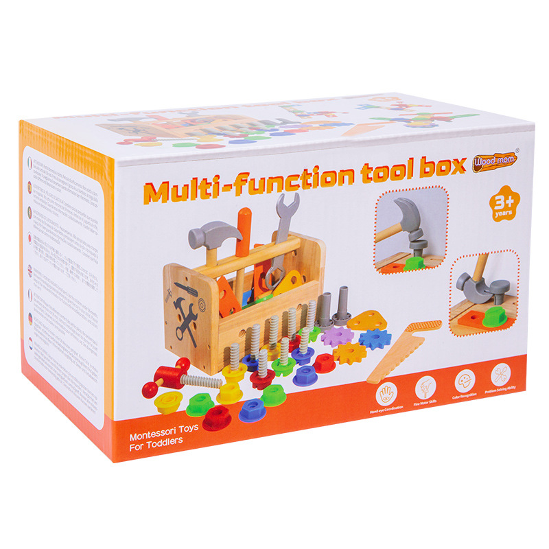 Cesta de herramientas para niños MM-38pcs 1.2kg