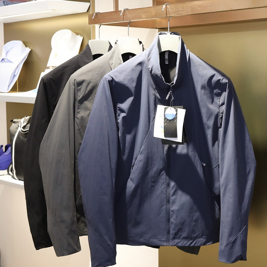 2025 초봄 신도시 비즈니스 시리즈 야외 경량 3 차원 절단 남성 자켓 28101-1