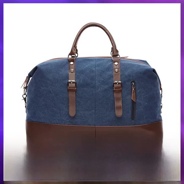 〖Free Design Renderings〗Amazon Customized Logo Travel Bag, Outdoor Luggage Bag, Large Capacity Canvas Bag
