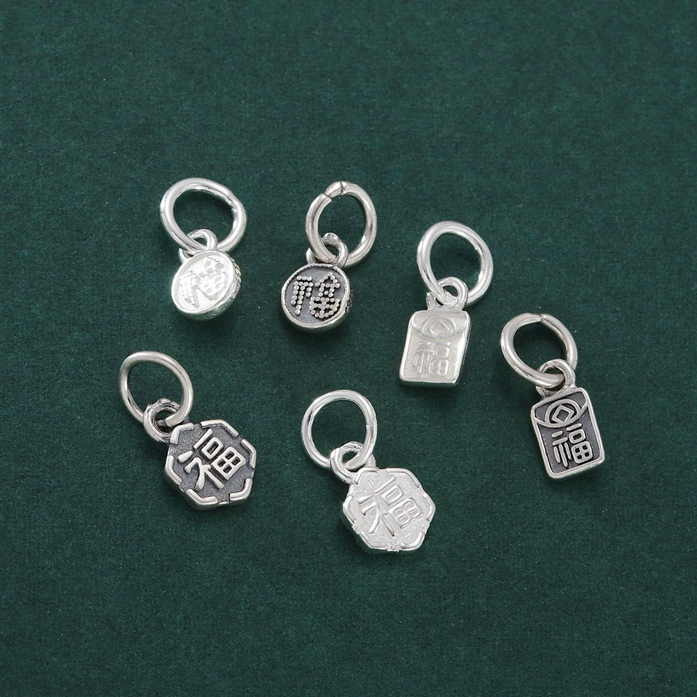 Маленький кулон, браслет, аксессуары, аксессуар, S925, серебро 925 образец
