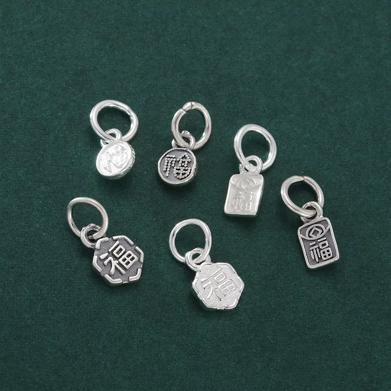 Маленький кулон, браслет, аксессуары, аксессуар, S925, серебро 925 образец