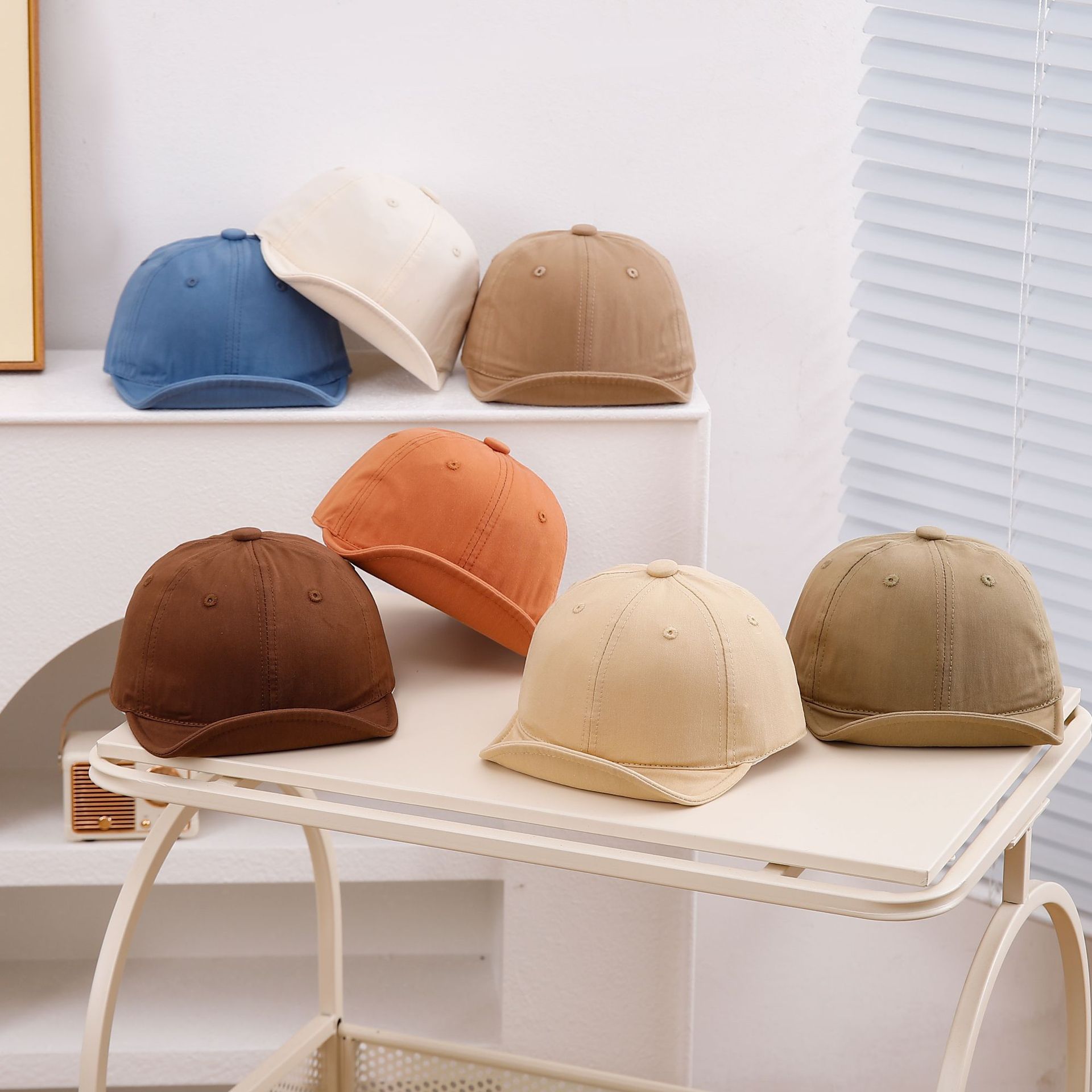 Primavera y otoño bebé delgado sombrero de boca de pato caricatura coreana primavera y verano niñas personalidad sombrero de béisbol infantil