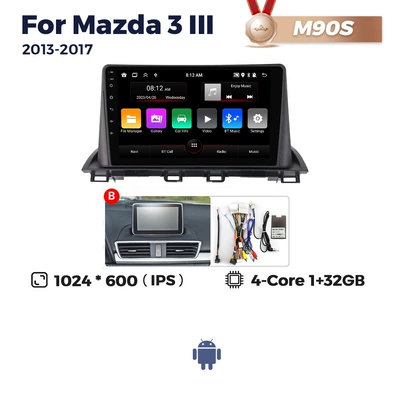 DVD Navigation: car smart Android machine - b-m90s-132-quad-core-wifi-version