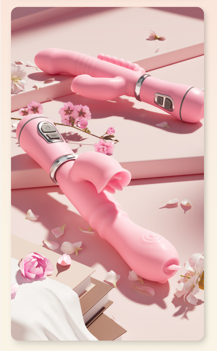 Jiuai Rechargeable Electric Vibrator for Women, ABS+TPE Body, Adult Massage Toy — detail image 19