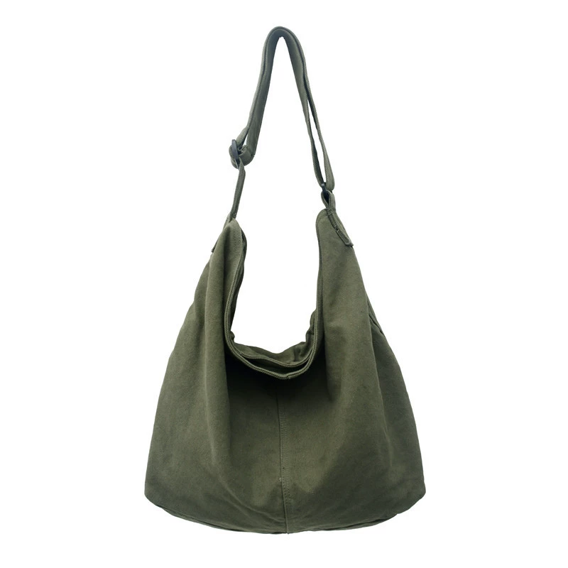 Capacious shopping bag, shoulder bag, one-shoulder bag, Japanese and Korean