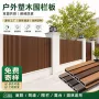 长城户外塑木围墙外墙板
