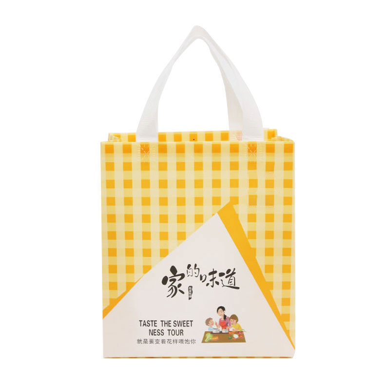 Bolsa no tejida bolsa de embalaje logotipo imprimible bolsa de Protección Ambiental bolsa tridimensional bolsa de aislamiento de película de color bolso al por mayor image 5