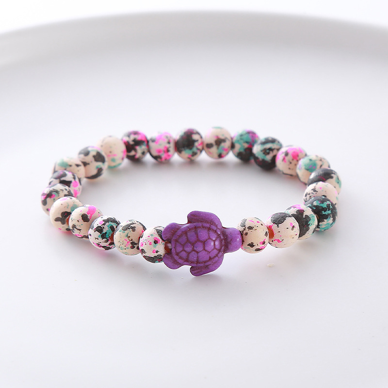 Wood Material Simple Style Classic Style Round Wood Wholesale Bracelets