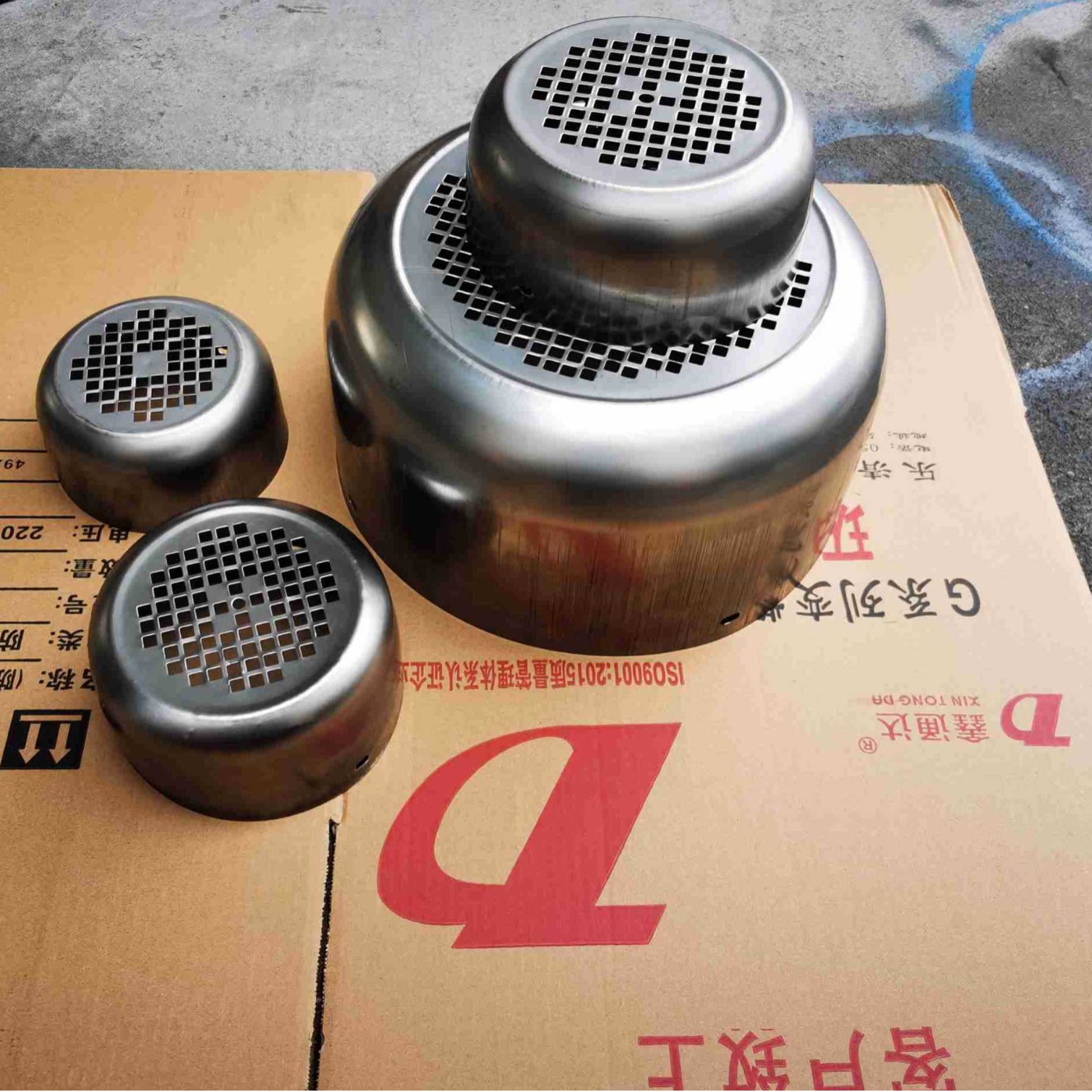 厂家供应各种非标不锈钢电机风罩Y  Y2 Y3不锈钢