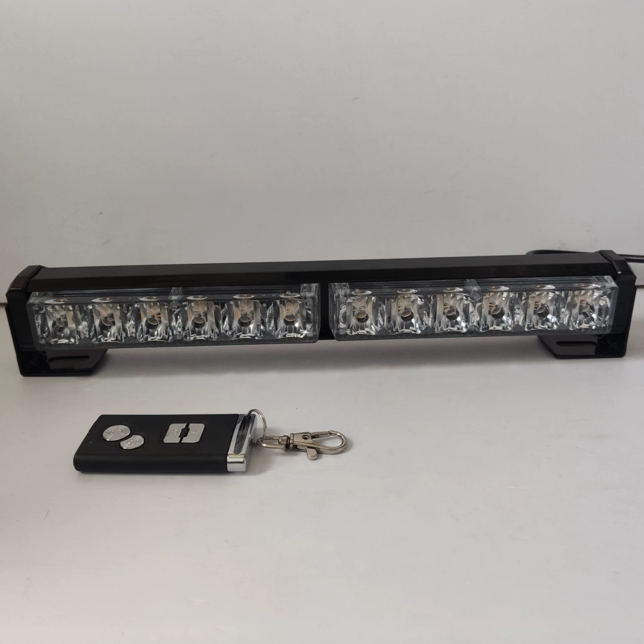 Беспроводной пульт дистанционного управления 12-24V 6LEDX2 Автомобильная сетка Передняя панель Задняя панель свет вспышка света безопасности свет