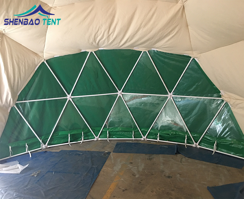 承接农场营地装配式民宿球形帐篷 出口可移动搭建星空帐篷酒店