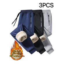 R 76090 Men Fleece Lined Joggers Pants ��ʿ�������ſ� ��