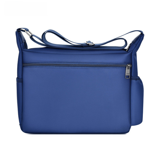 Men's Oxford Cloth Single Shoulder Bag Korean Style Large Capacity Multi-layer New Crossbody Bag Business Travel Leisure Backpack