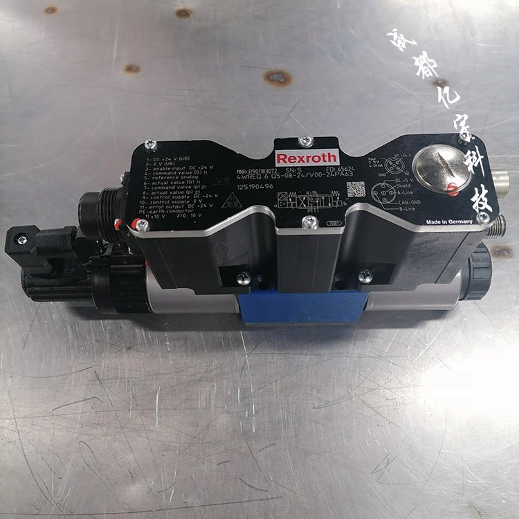 REXROTH力士乐德国进口液压比例方向阀4WREQ6Q5型库存现货