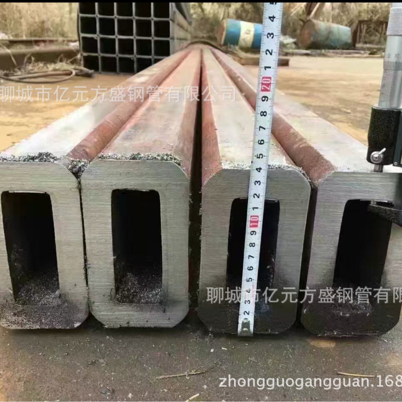 30CrMnSi大口径厚壁直缝焊管 厚壁方矩管 幕墙直角方矩管 尖角