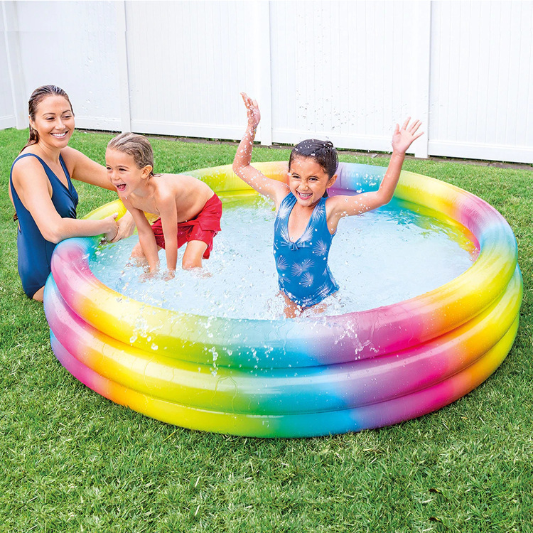 Piscina Inflable de PVC para Bebés, Juguete Infantil de Verano, Divertida y Suave